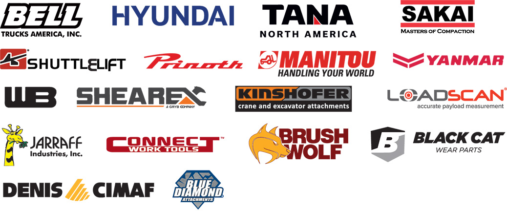 NED manufacturers for heavy equipment sales & rentals