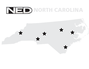 NED North Carolina Locations